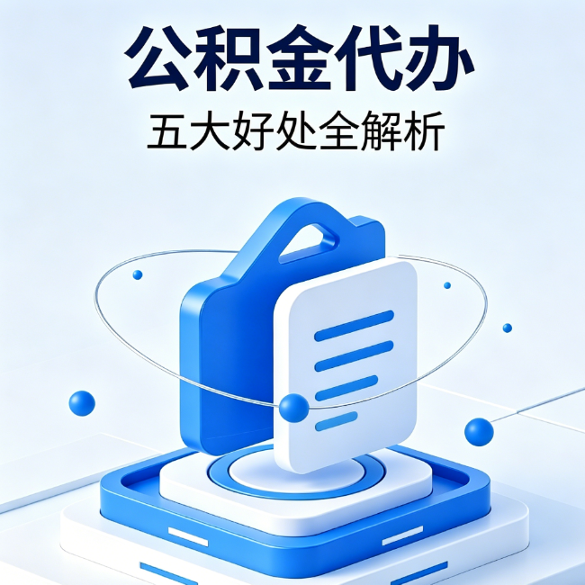 泰州公积金代办到底值不值？这5大好处让你少走弯路